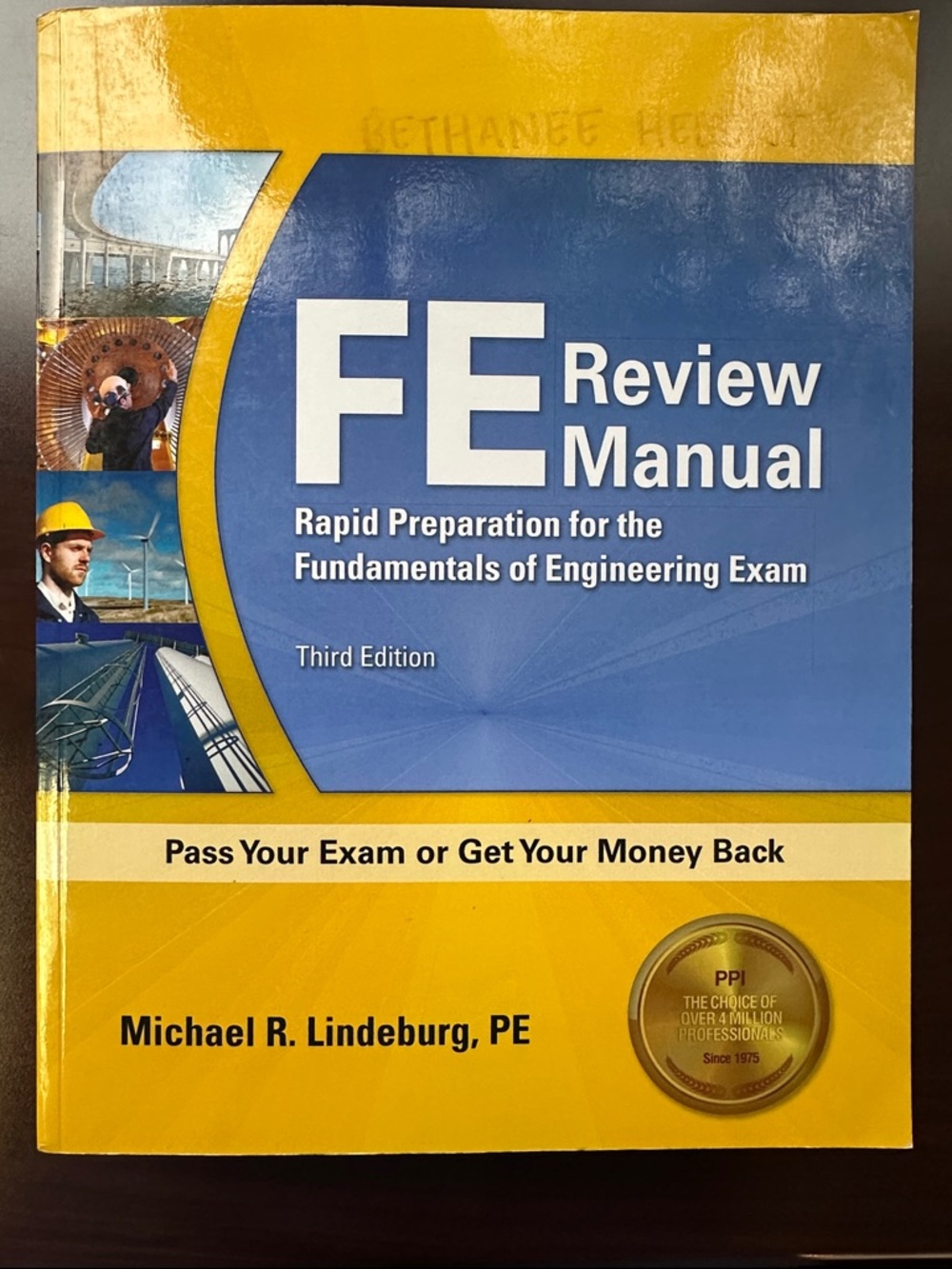 Lindeburg FE Review Manual for Fundamentals of Engineering Exam